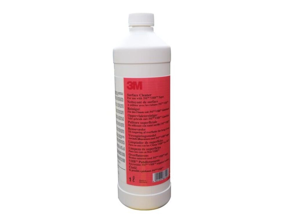 1001 3M VHB SURFACE CLEANER TRANSPARANT 1 L FLACON